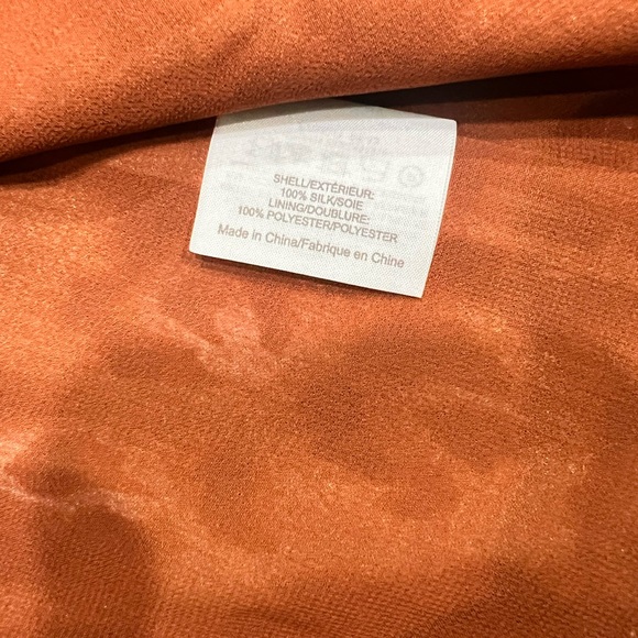 Tory Burch Top Animal Print Size 6 Silk - Picture 4 of 6